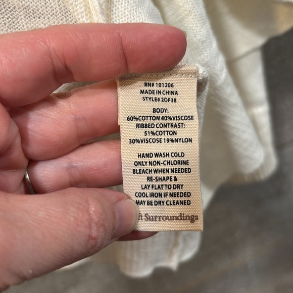 soft surroundings playa bonita cardigan. XL - Picture 7 of 8